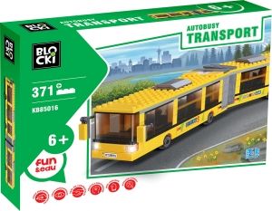 KLOCKI BLOCKI TRANSPORT -AUTOBUSY 371 EL. AUTOBUS PRZEGUBOWY