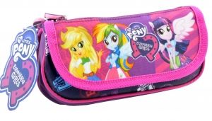 PIÓRNIK SASZETKA DWUKOMOROWA MY LITTLE PONY EQUESTRIA GIRLS