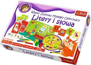 GRA LITERY I SŁOWA TREFL PRODUKT POLSKI Mały Odkrywca