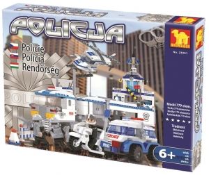 KLOCKI POLICJA 23001 MEGA ZESTAW 779 ELEMENTÓW