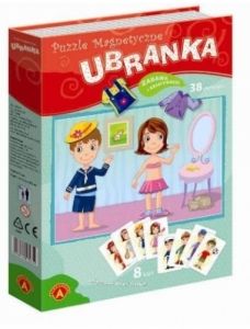 PUZZLE MAGNETYCZNE UBRANKA