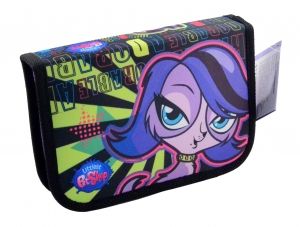 PIÓRNIK DWUKLAPKOWY Z WYPOSAŻENIEM LITTLEST PETSHOP