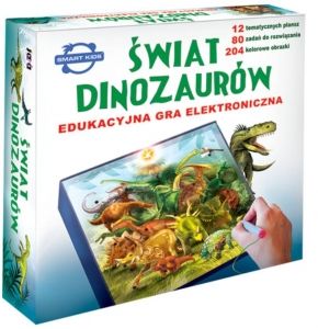 GRA EDUKACYJNA ŚWIAT DINOZAURÓW GRA ELEKTRONICZNA